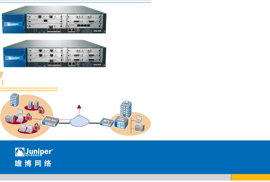 Juniper SSG 500 系列